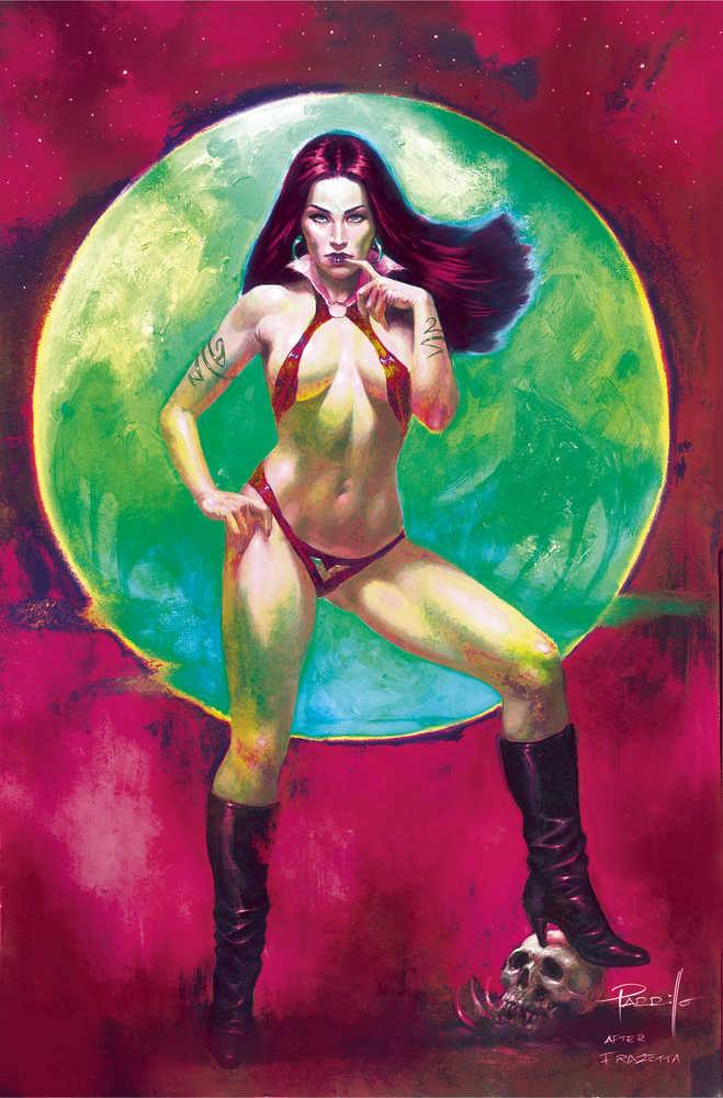 Vampirella Dead Flowers #1 (Of 4) Cover W 7 Copy Foc Variant Edition Parr