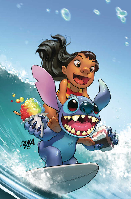 Lilo & Stitch #1 Cover K 5 Copy Variant Edition Nakayama Virgin Foil