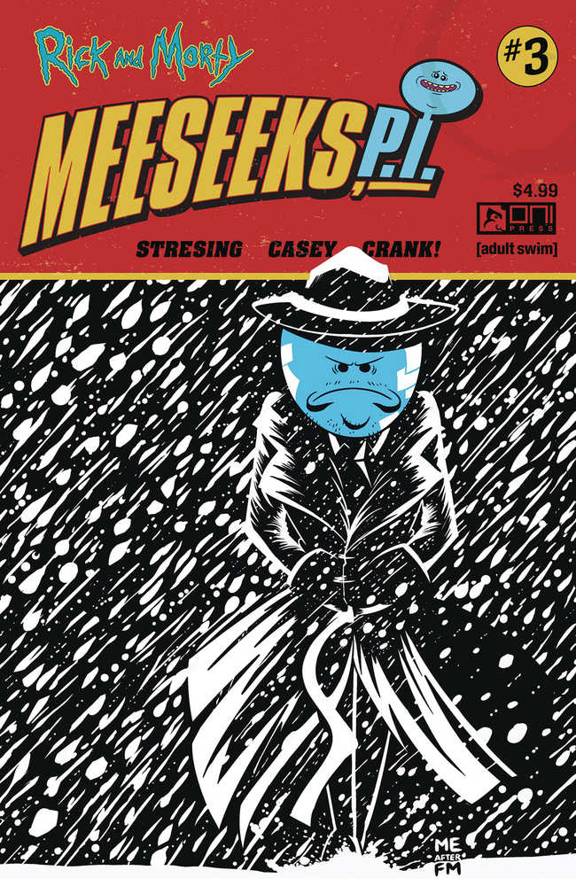 Rick And Morty Meeseeks Pi #3 Cover B Ellerby (Mature)