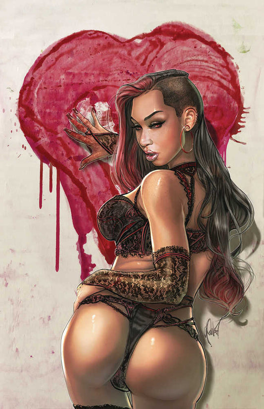 Grimm Fairy Tales 2024 Valentines Day Lingerie Pinup Sp Cover D Poulat (Mature)