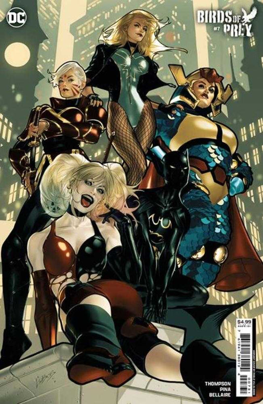 Birds Of Prey #7 Cover C Pablo Villalobos Card Stock Variant