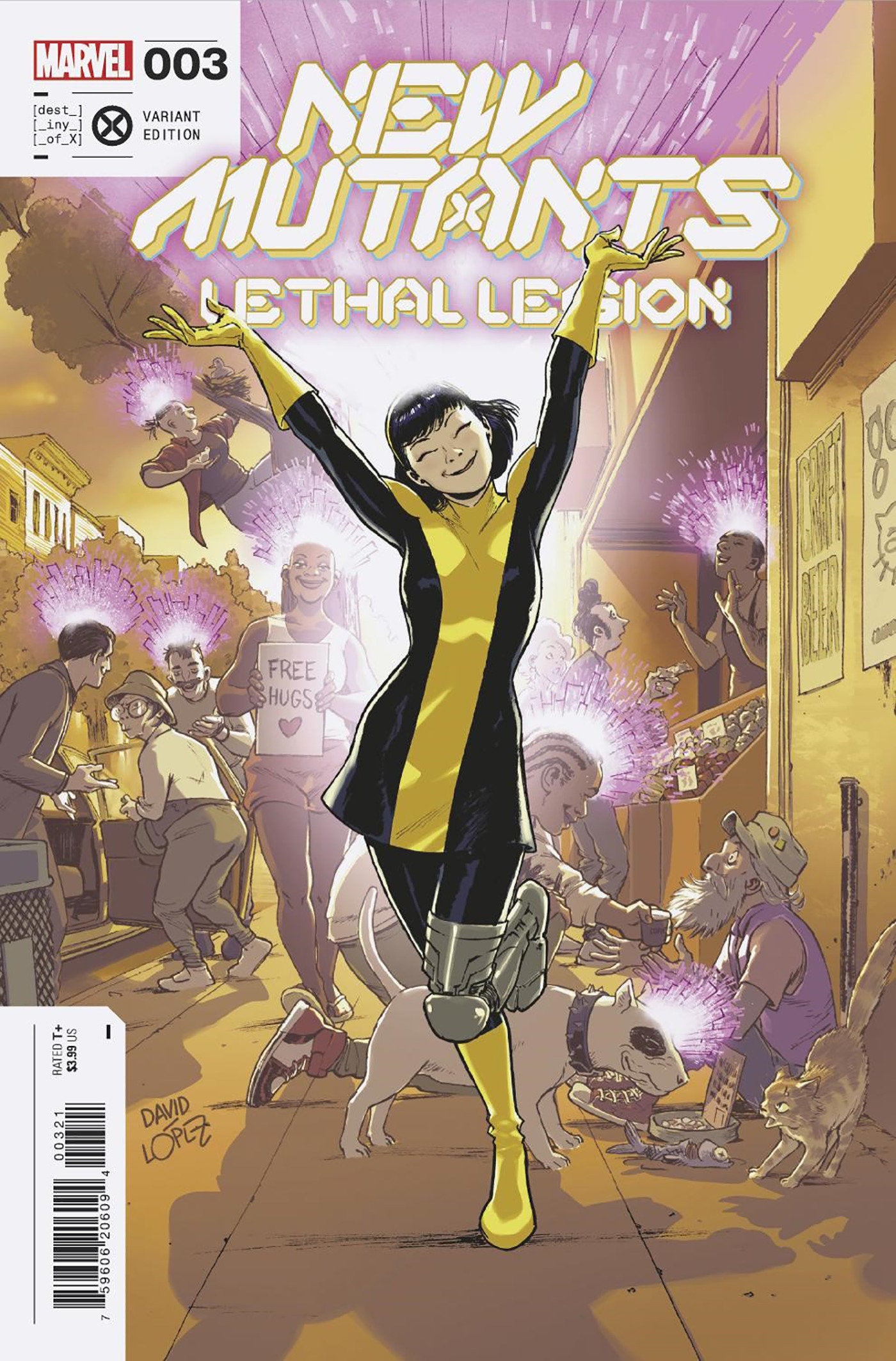 New Mutants Lethal Legion 3 David Lopez Variant