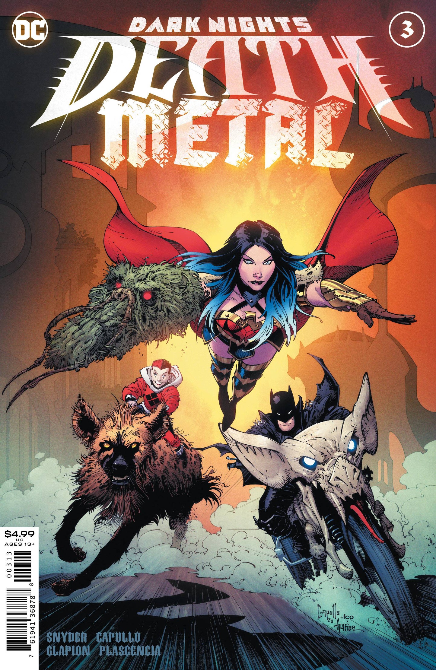 DARK NIGHTS DEATH METAL #3 (OF 7) 3RD PTG