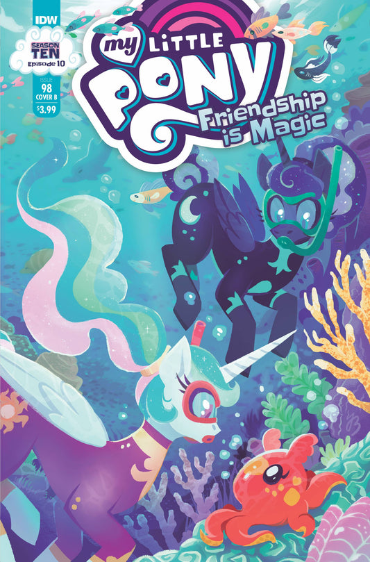 MY LITTLE PONY FRIENDSHIP IS MAGIC #98 CVR B JUSTASUTA (C: 1