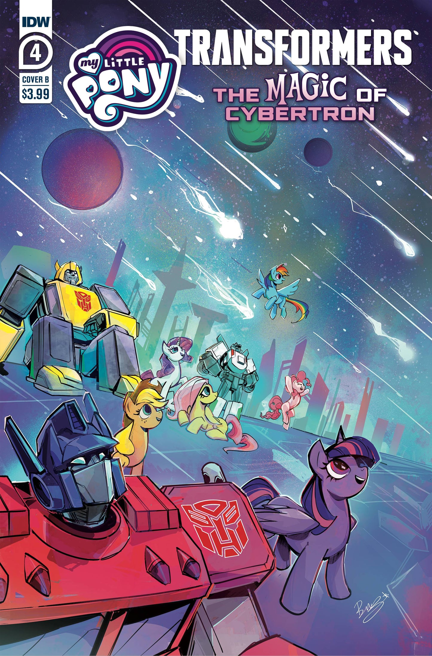 MLP TRANSFORMERS II #4 (OF 4) CVR B BETHANY MCGUIRE-SMITH