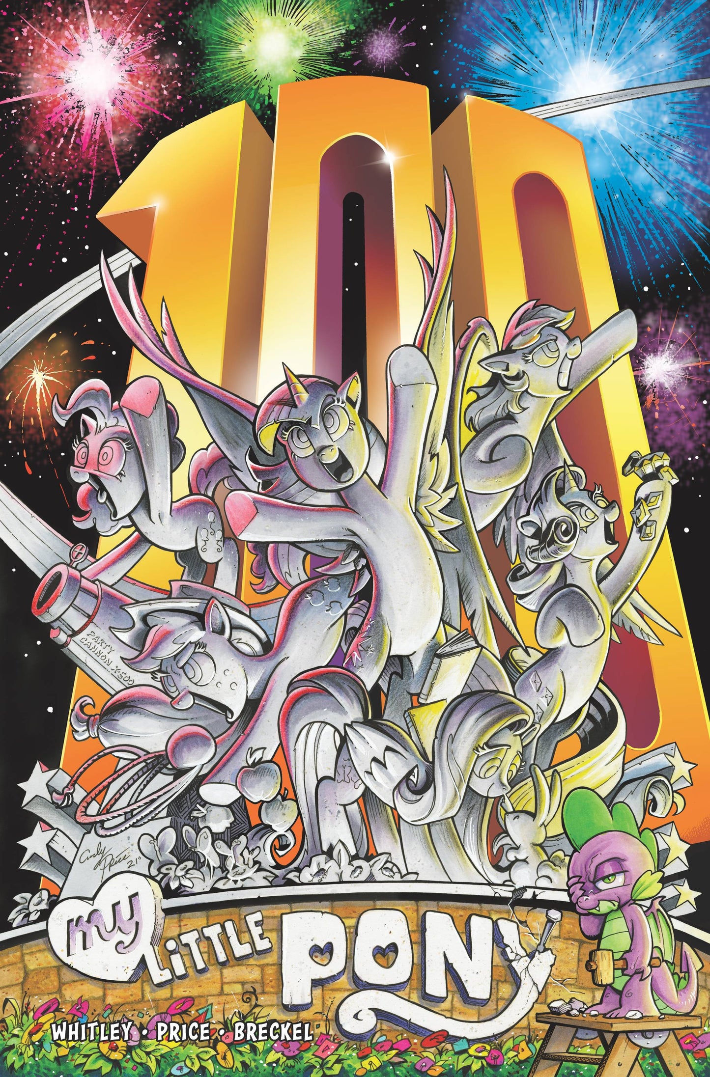 MY LITTLE PONY FRIENDSHIP IS MAGIC #100 CVR A  ANDY PRICE (C