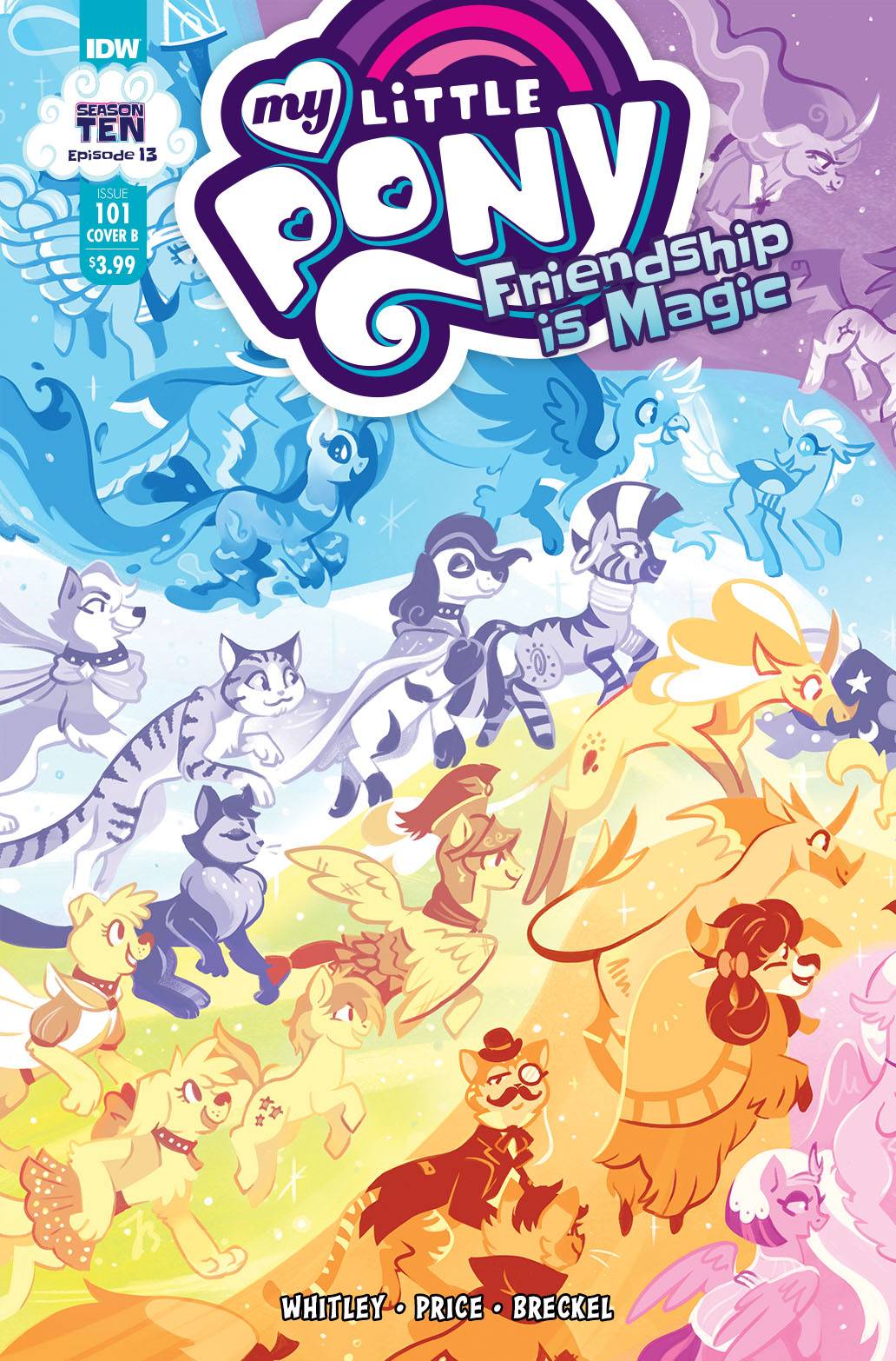 MY LITTLE PONY FRIENDSHIP IS MAGIC #101 CVR B JUSTASUTA (C: