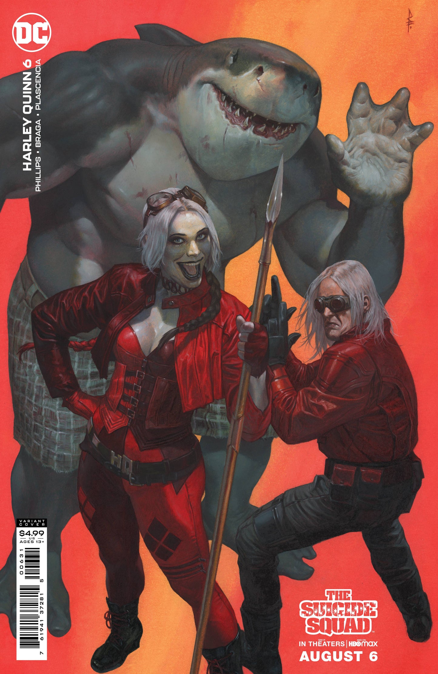 HARLEY QUINN #6 CVR C SUICIDE SQUAD MOVIE VAR