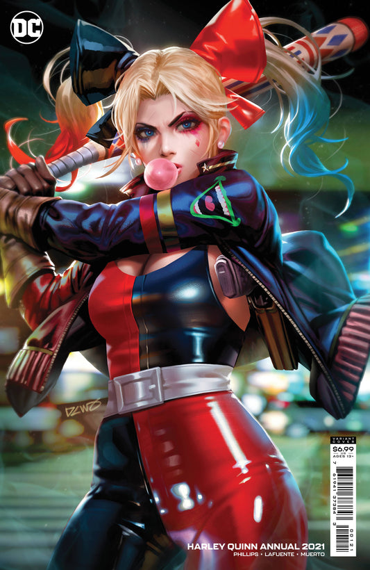 HARLEY QUINN 2021 ANNUAL #1 CVR B CARDSTOCK VAR