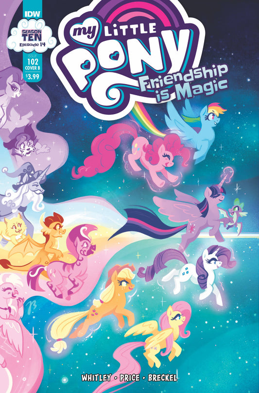 MY LITTLE PONY FRIENDSHIP IS MAGIC #102 CVR B JUSTASUTA (C: