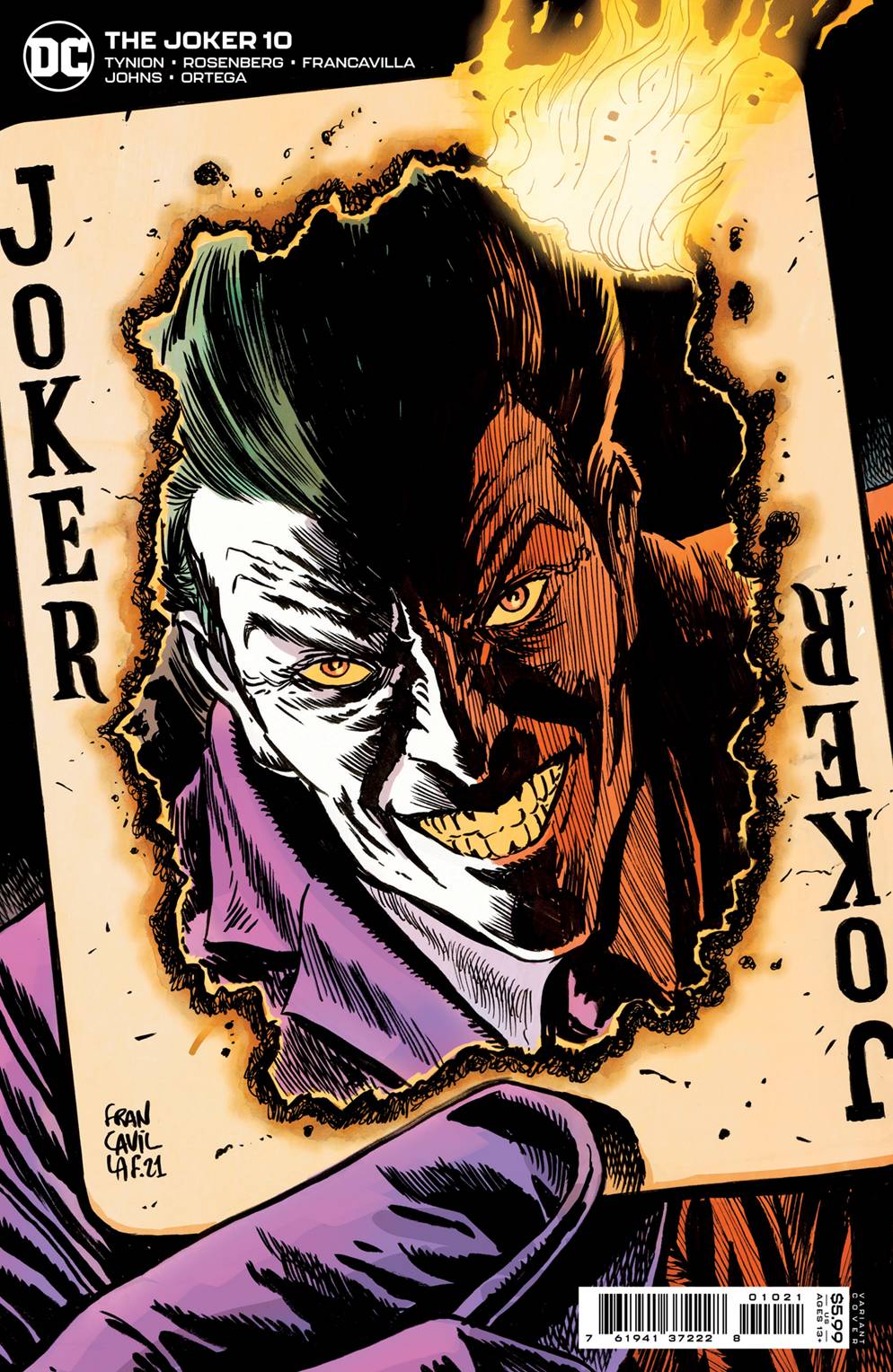 JOKER #10 CVR B FRANCAVILLA VAR