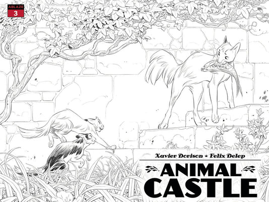 ANIMAL CASTLE #3 CVR B DELEP MISS B WRAPAROUND (MR)