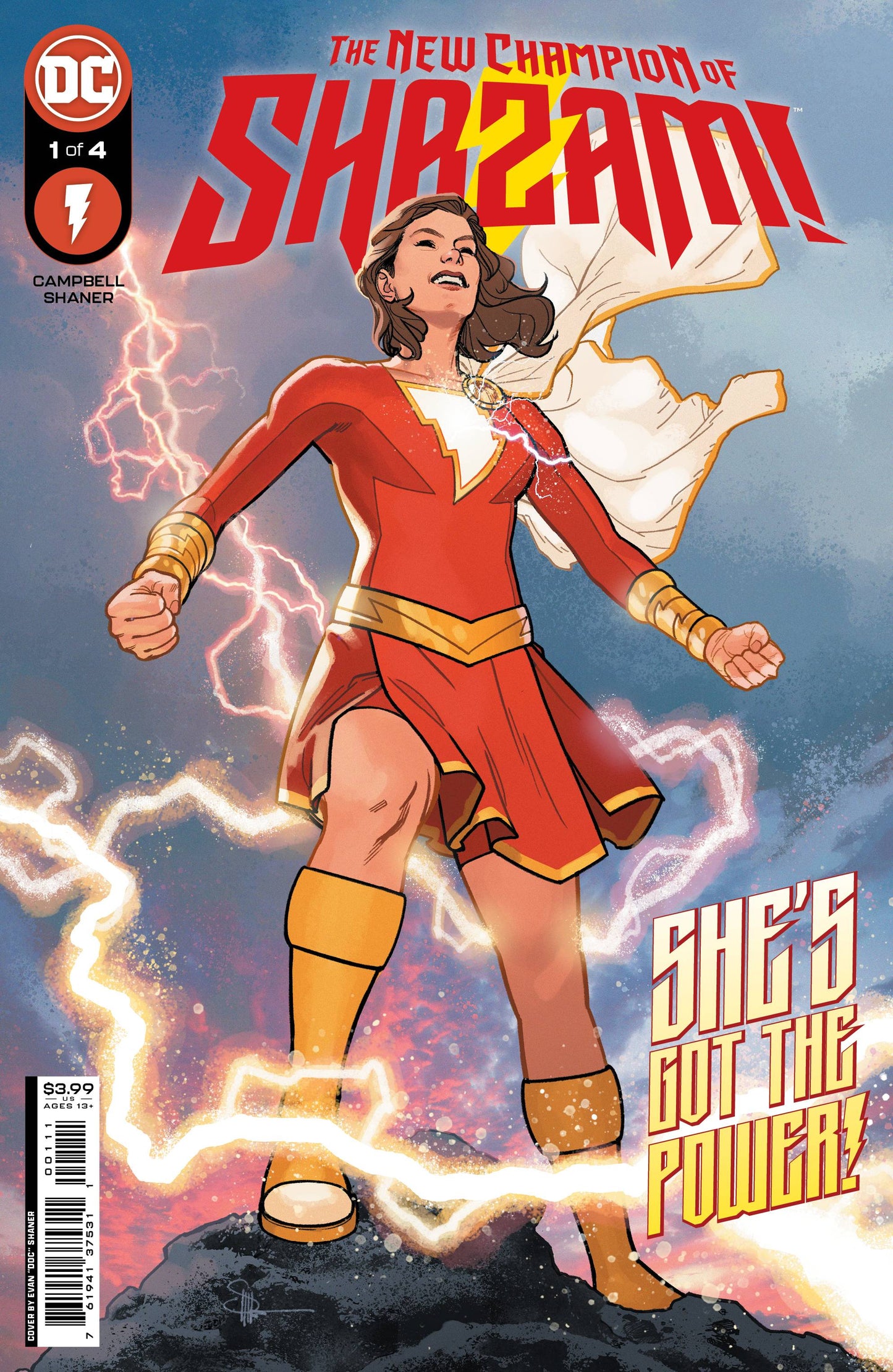 NEW CHAMPION OF SHAZAM #1 (OF 4) CVR A SHANER (O/A)