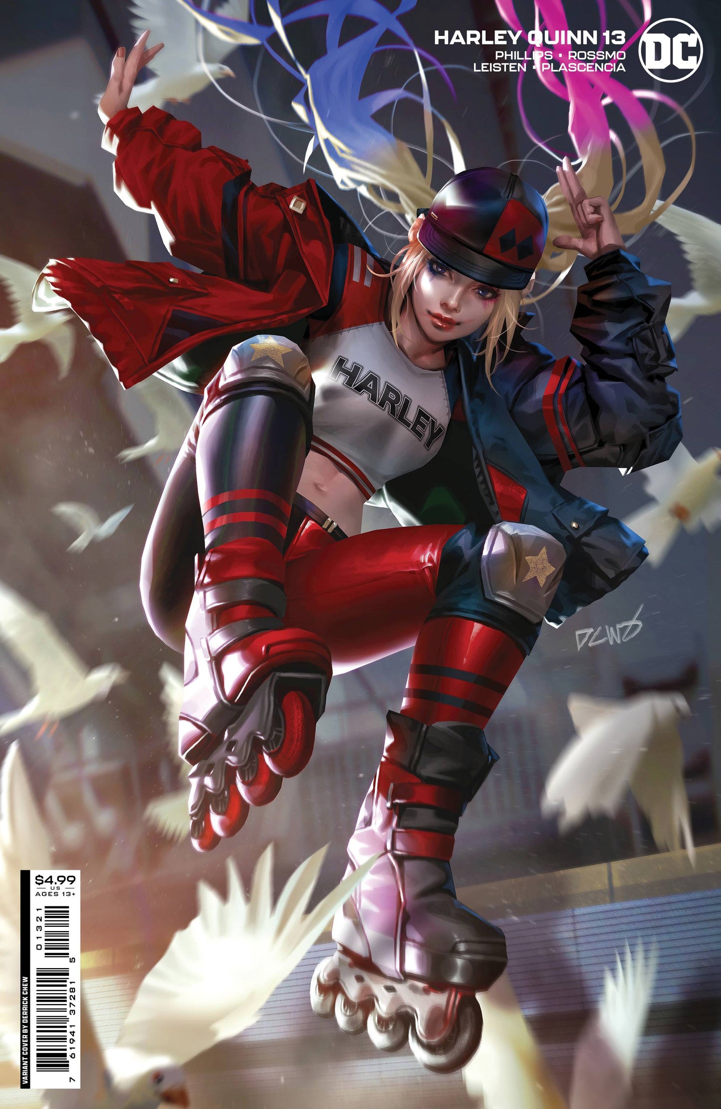 HARLEY QUINN #13 CVR B CHEW CARD STOCK VAR