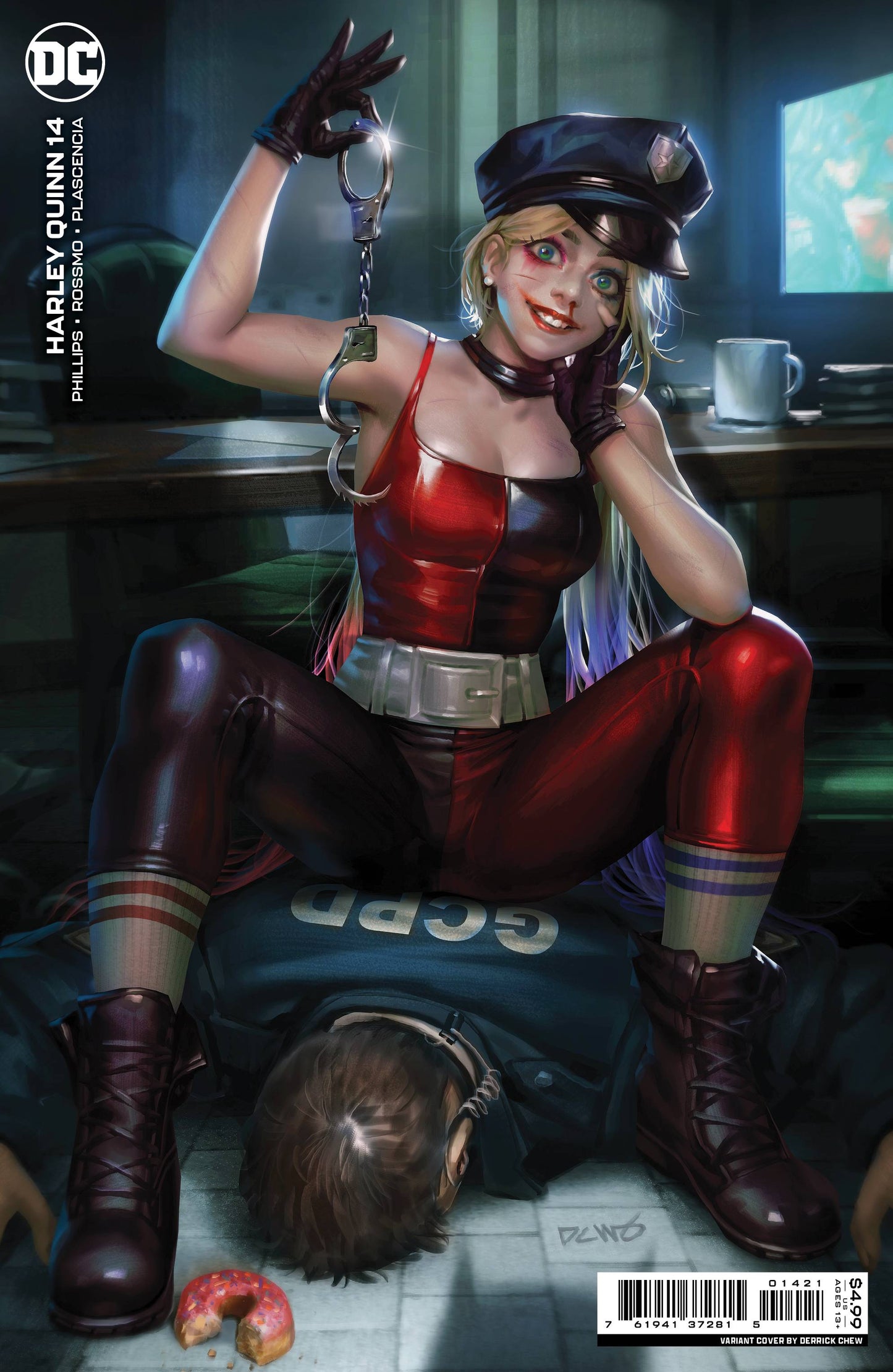 HARLEY QUINN #14 CVR B CHEW CARD STOCK VAR