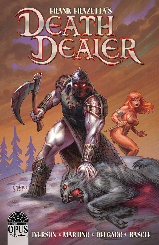 FRANK FRAZETTA DEATH DEALER #2 CVR A LINSNER (MR)