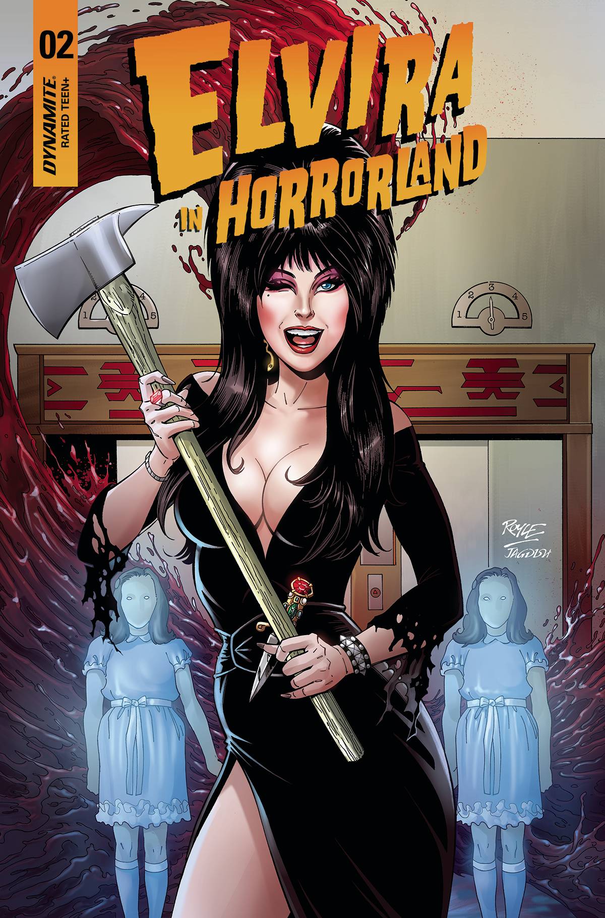 ELVIRA IN HORRORLAND #2 CVR B ROYLE