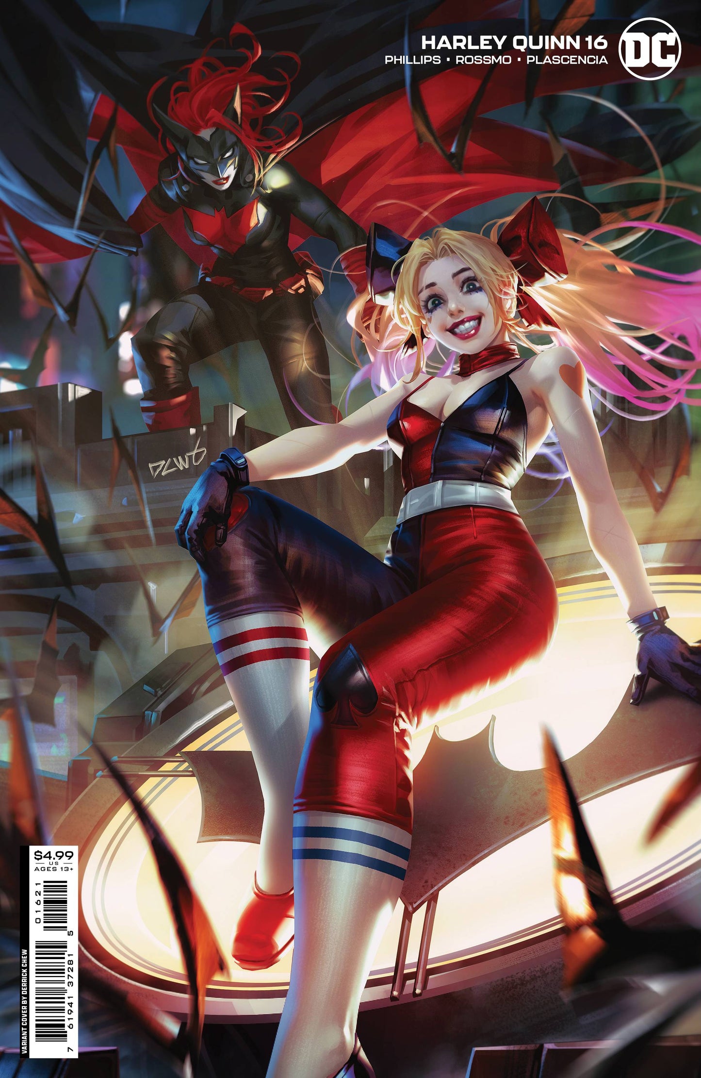 HARLEY QUINN #16 CVR B CHEW CARD STOCK VAR