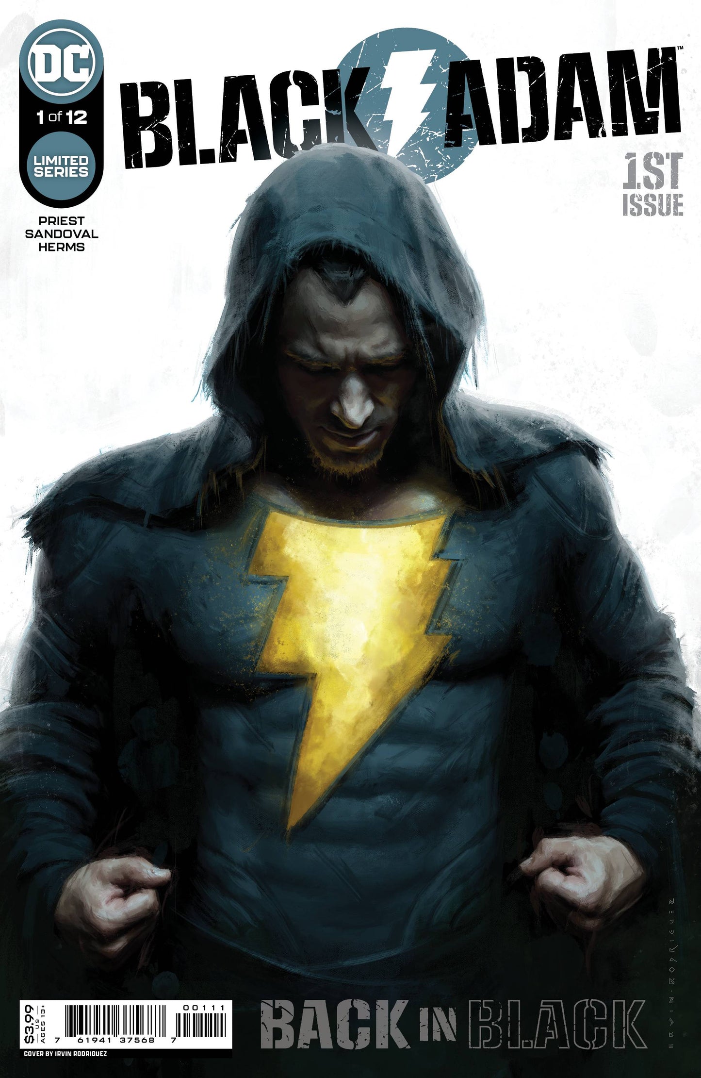 BLACK ADAM #1 CVR A RODRIGUEZ 1st app. Mali-Adam