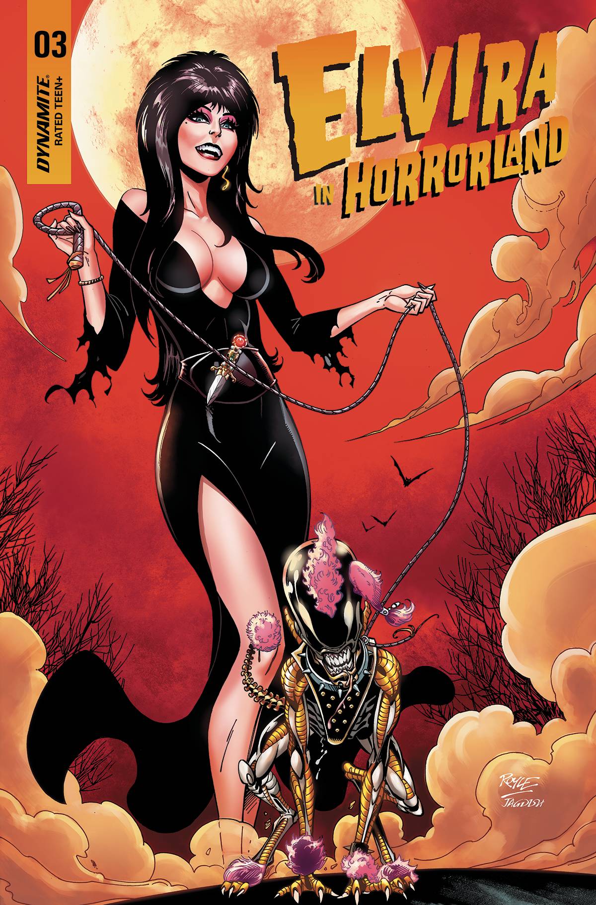 ELVIRA IN HORRORLAND #3 CVR B ROYLE