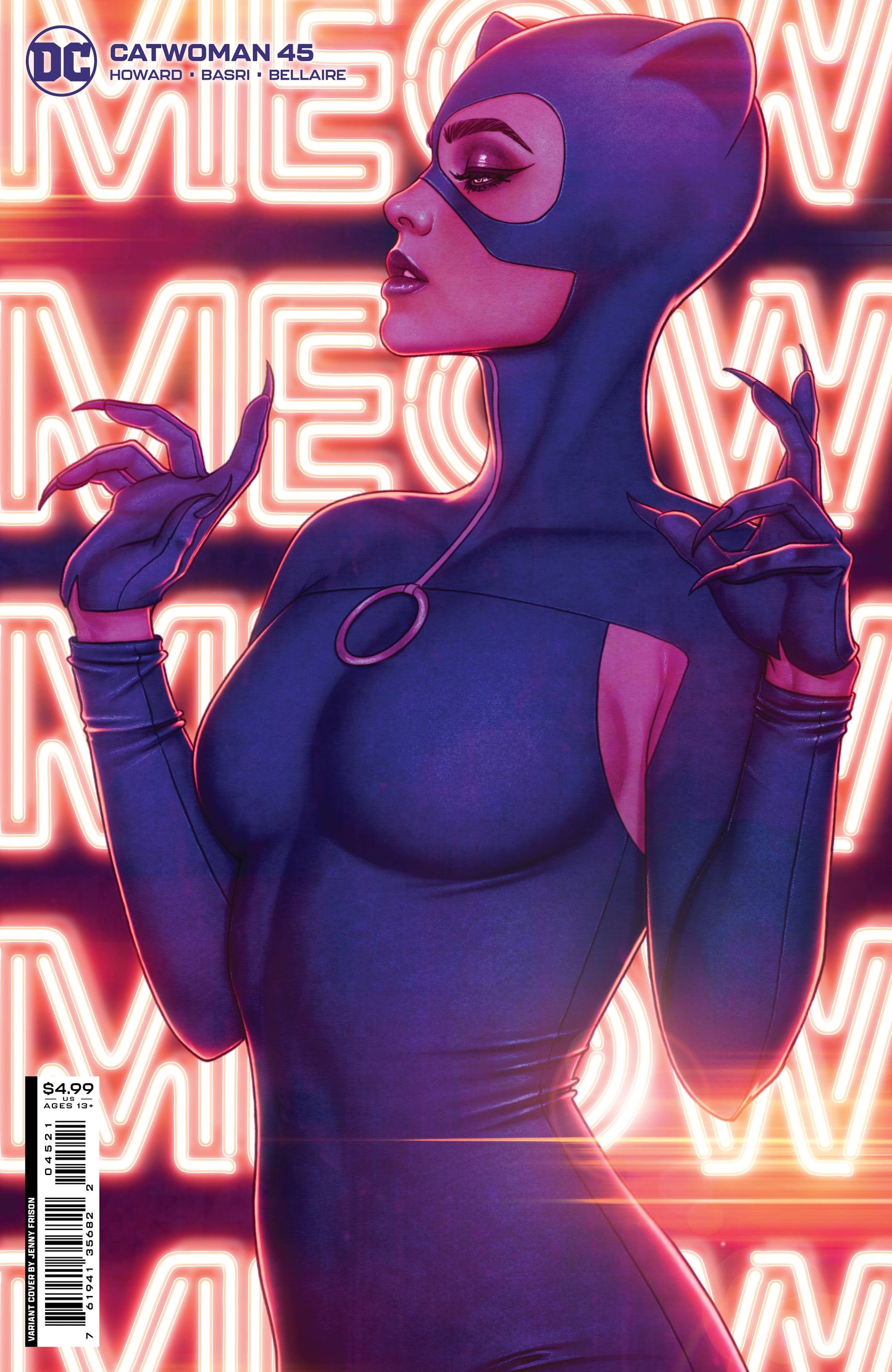 CATWOMAN #45 CVR B FRISON CARD STOCK VAR