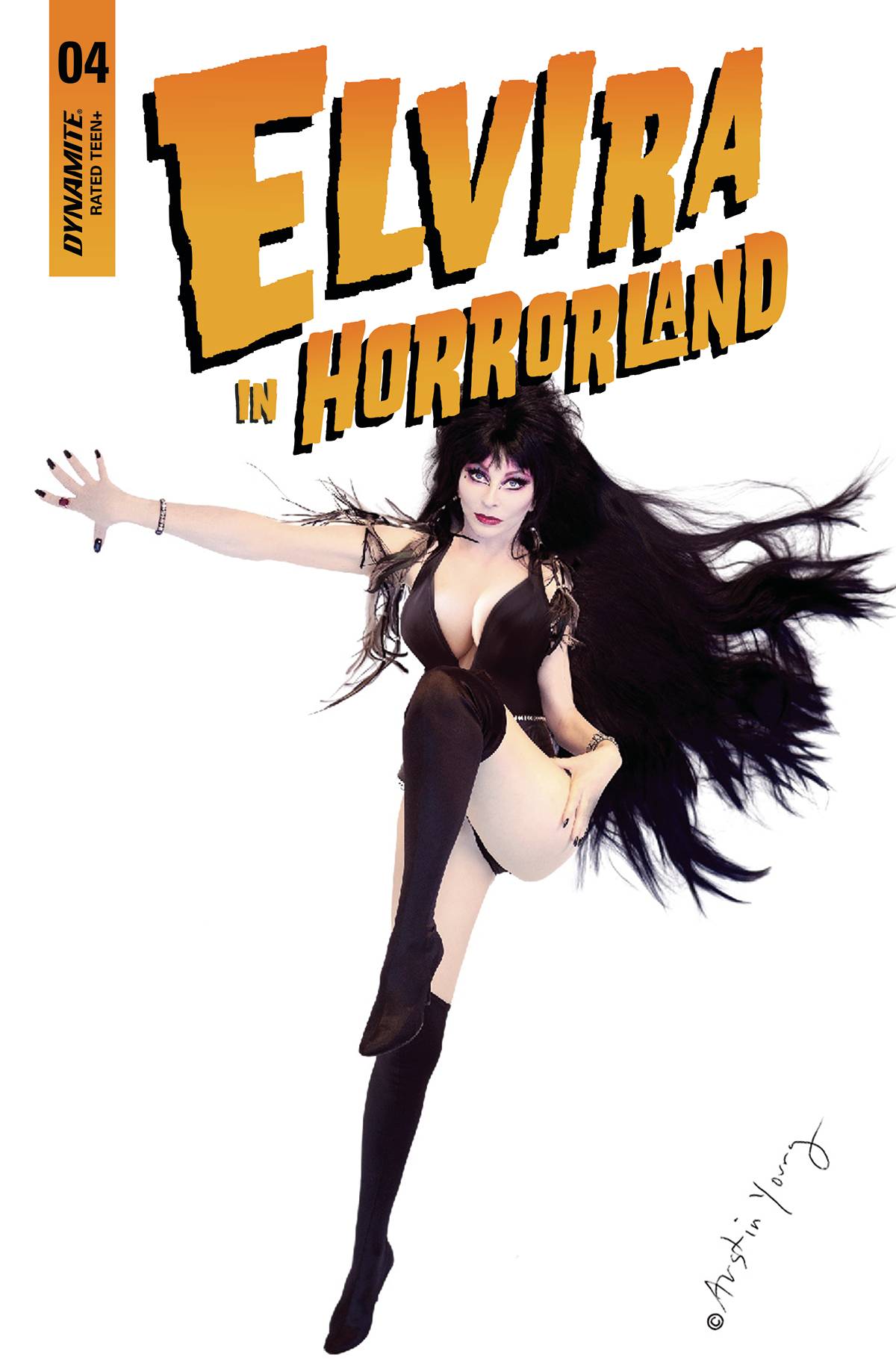 ELVIRA IN HORRORLAND #4 CVR D PHOTO