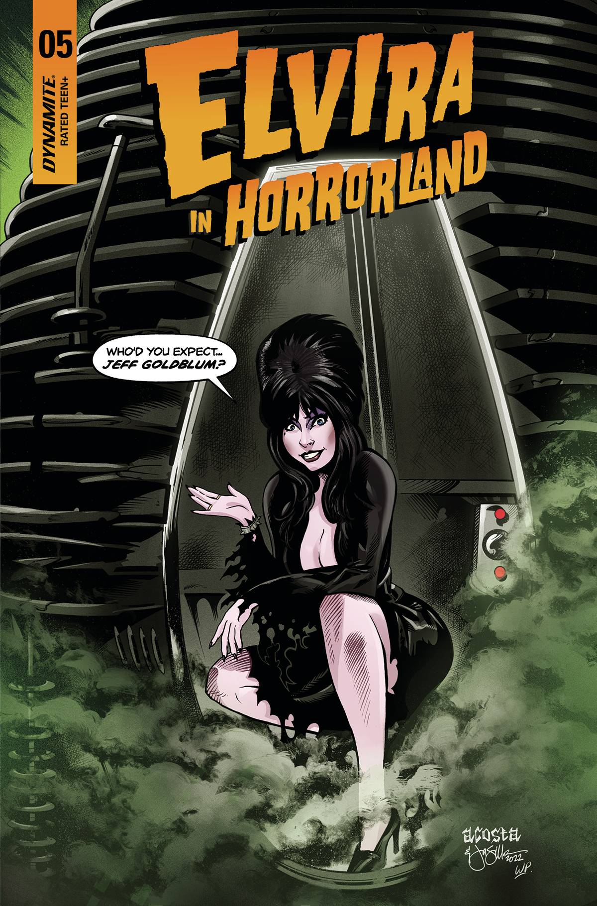 ELVIRA IN HORRORLAND #5 CVR A ACOSTA