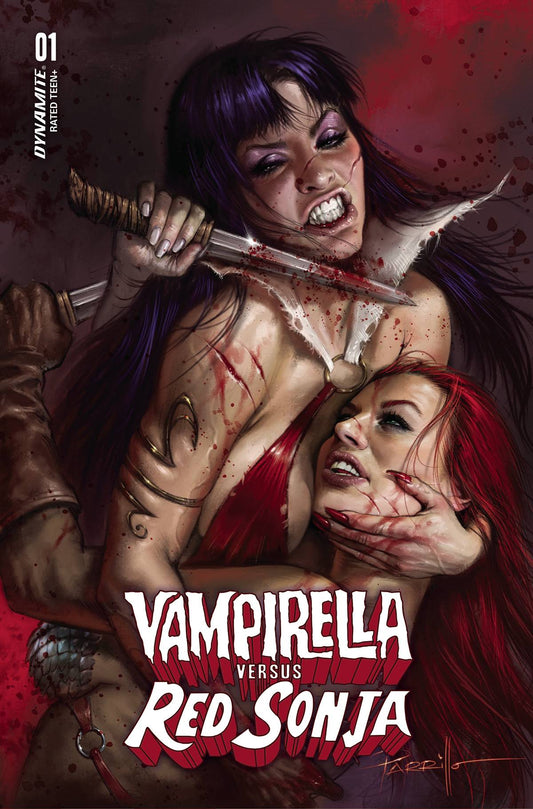 VAMPIRELLA VS RED SONJA #1 CVR A PARRILLO