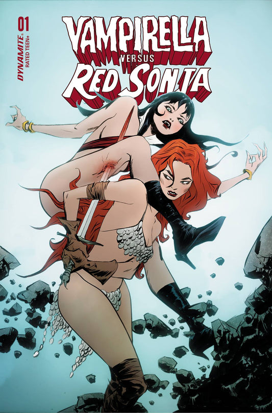 VAMPIRELLA VS RED SONJA #1 CVR D LEE