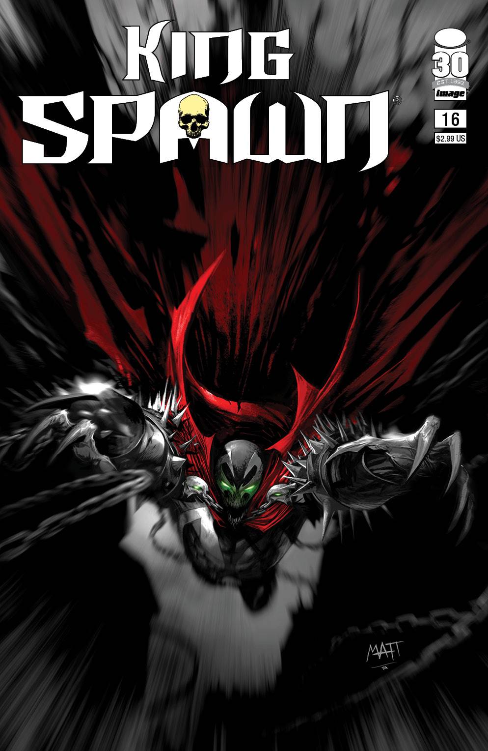 KING SPAWN #16 CVR B MATTINA