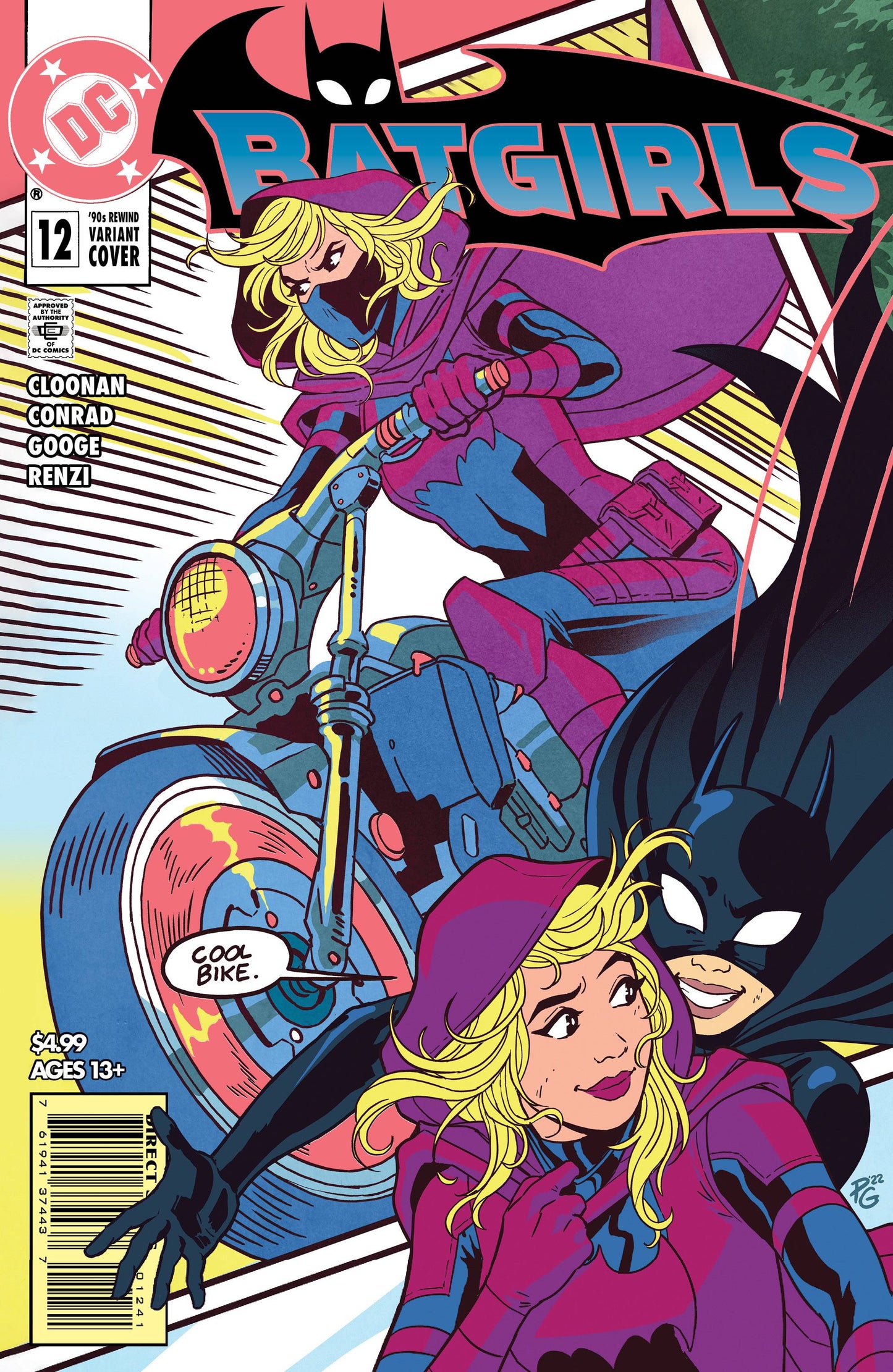 BATGIRLS #12 CVR C GANUCHEAU 90S CVR