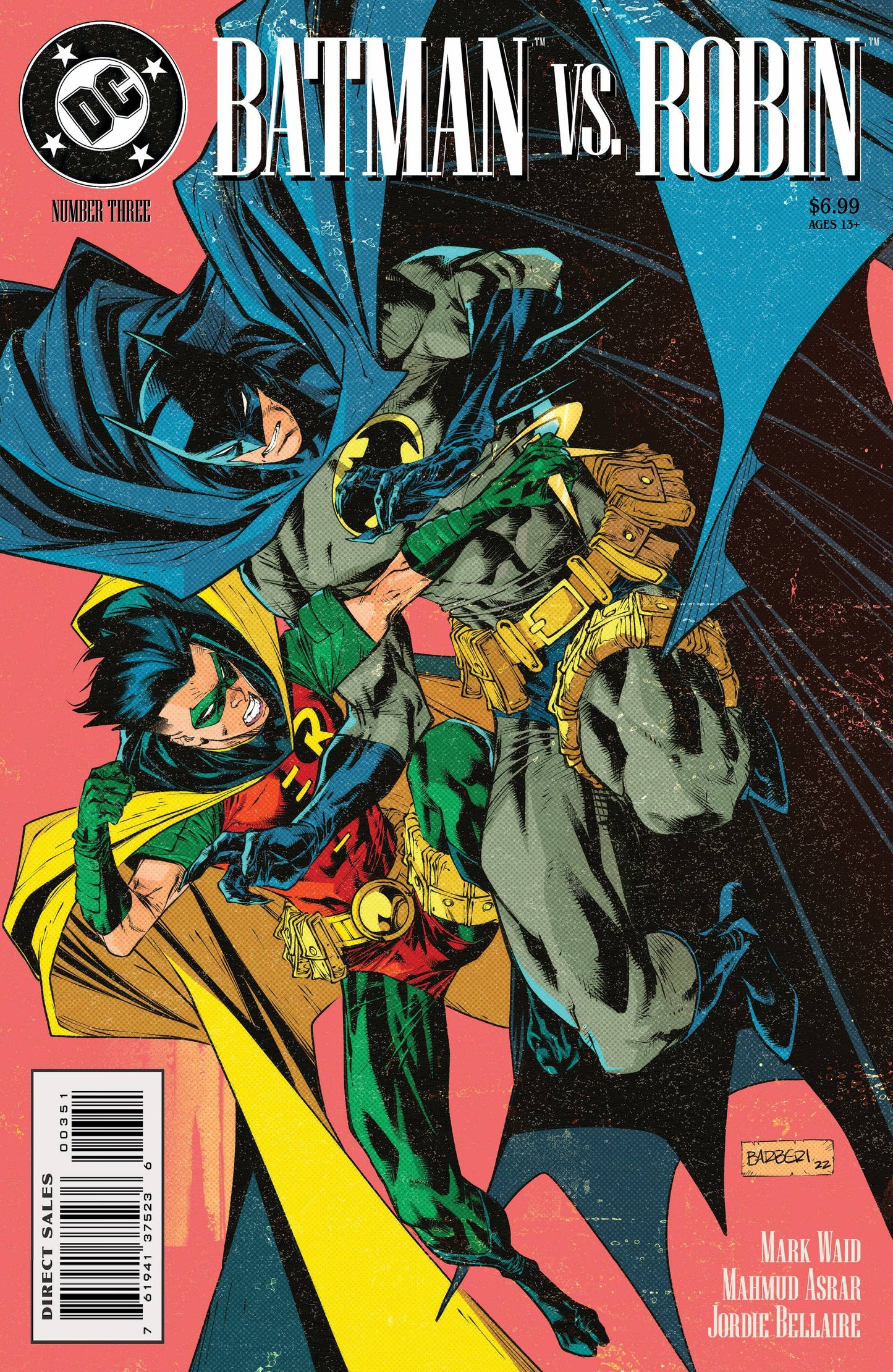 BATMAN VS ROBIN #3 (OF 5) CVR D BARBERI 90S CVR