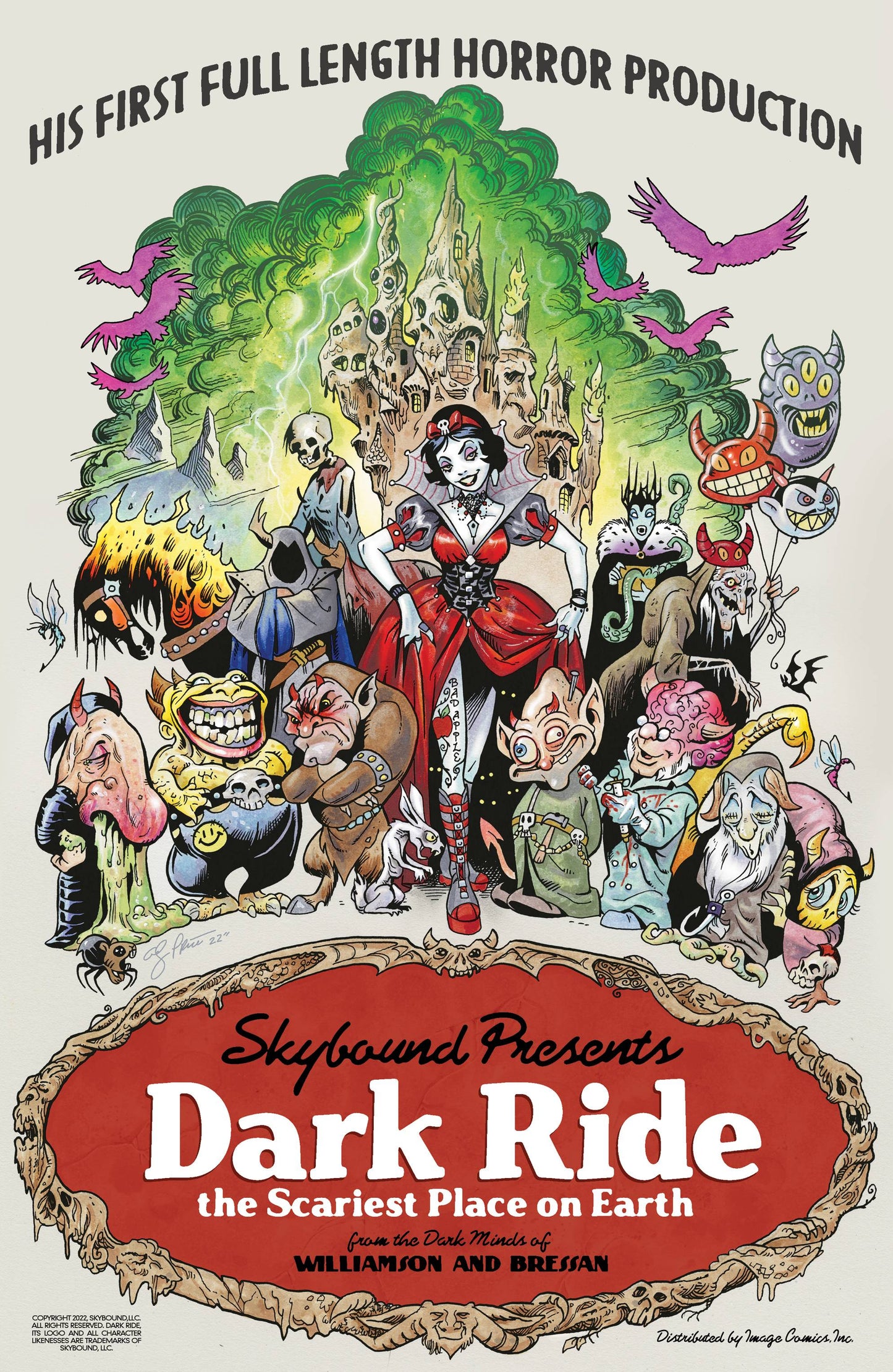 DARK RIDE #3 CVR D 25 COPY INCV FLEECS & PRICE (MR)