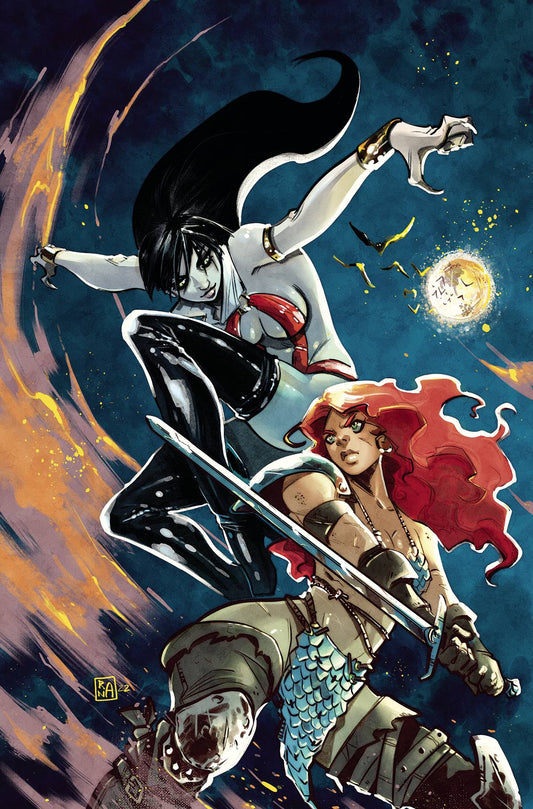 VAMPIRELLA VS RED SONJA #1 CVR Z 10 COPY FOC INCV RANALDI VI