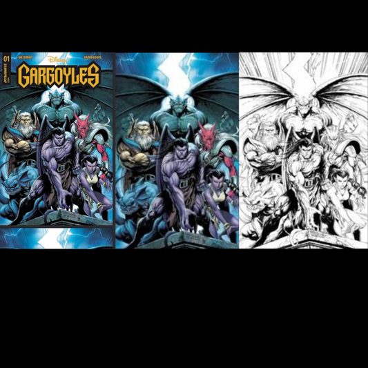 Gargoyles #1 Cover by Tyler Kirkham Exclusive