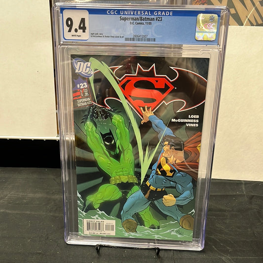 Superman/Batman #23 CGC 9.4 Kryptonite Batman Suit