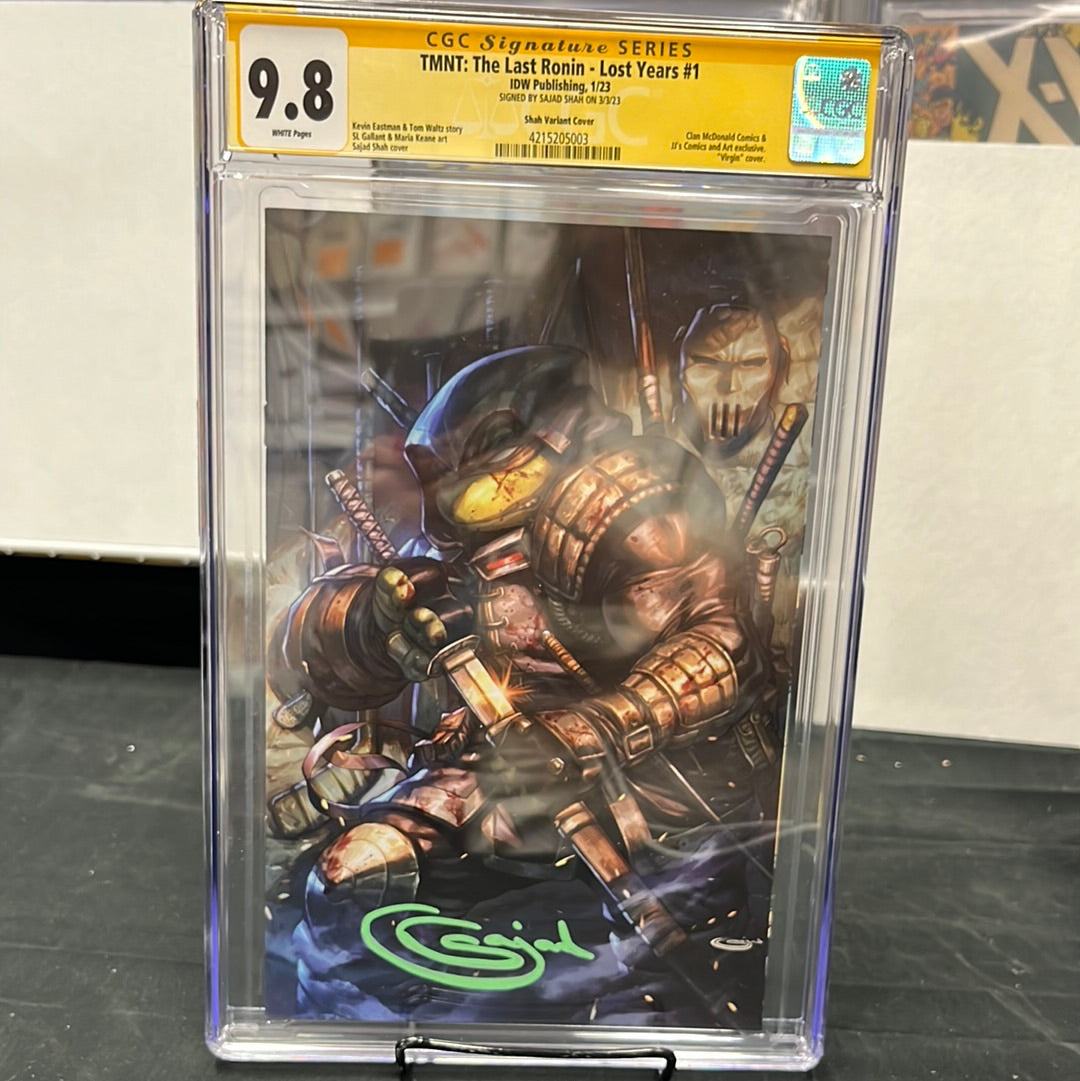 TMNT LAST RONIN LOST YEARS #1 CGC 9.8 SIGNATURE SERIES