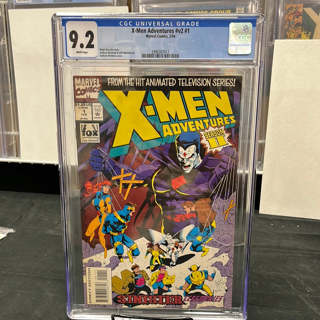 X-MEN ADVENTURES VOL.2 # 1 CGC 9.2