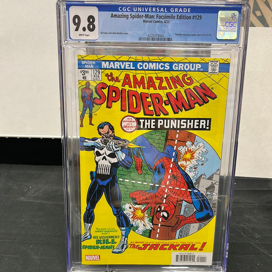 Amazing Spider-Man #129 Facsimile CGC 9.8