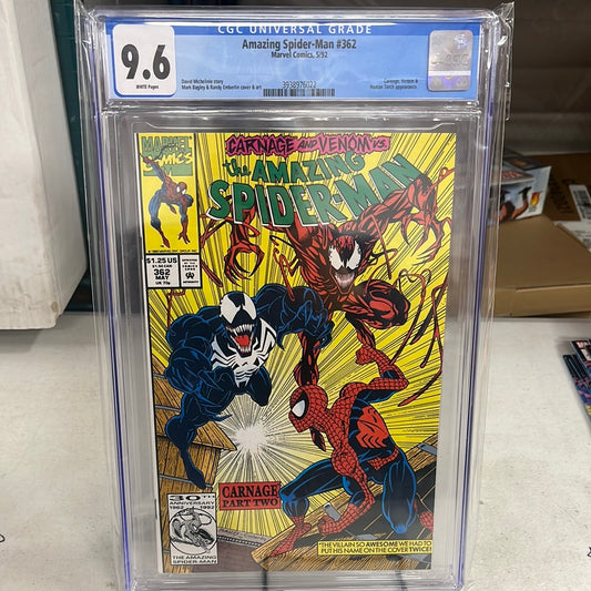 Amazing Spider-Man #362 CGC 9.6