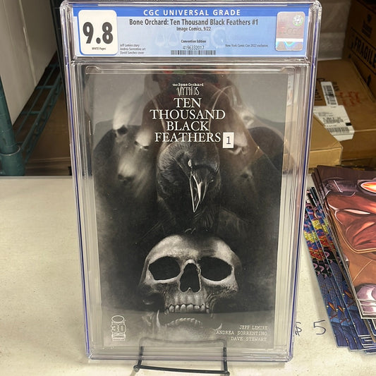 BONE ORCHARD TEN THOUSAND BLACK FEATHERS #1 CGC 9.8