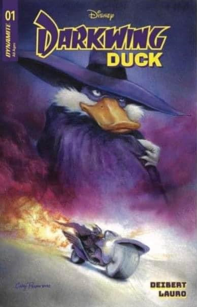 Darkwing Duck #1 Casey Parsons exclusive Trade and Virgin set