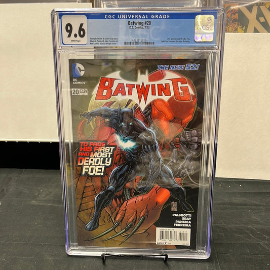 Batwing #20 CGC 1st app Luke Fox 9.6