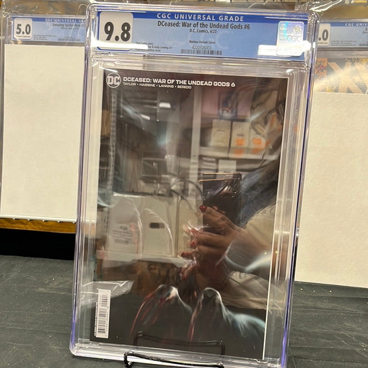 DCEASED War of the Undead Gods #6 1:25 CGC 9.8