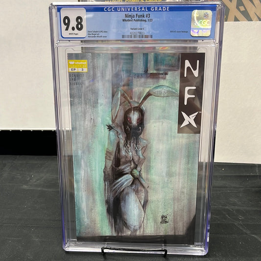 Ninja Funk #3 1:50 NYX 3 X-23 Homage Incentive Variant CGC 9.8